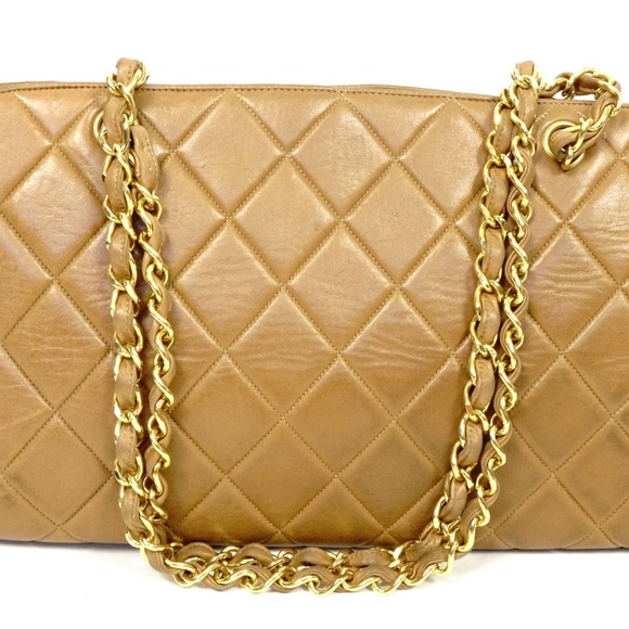 Chanel Lam Skin Leather Handbag Shoulder Bag - Picture 4 of 8